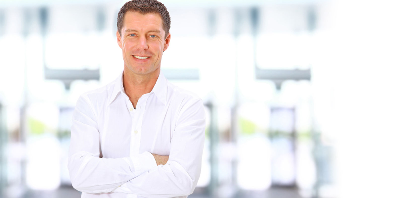 Man in White Button Up